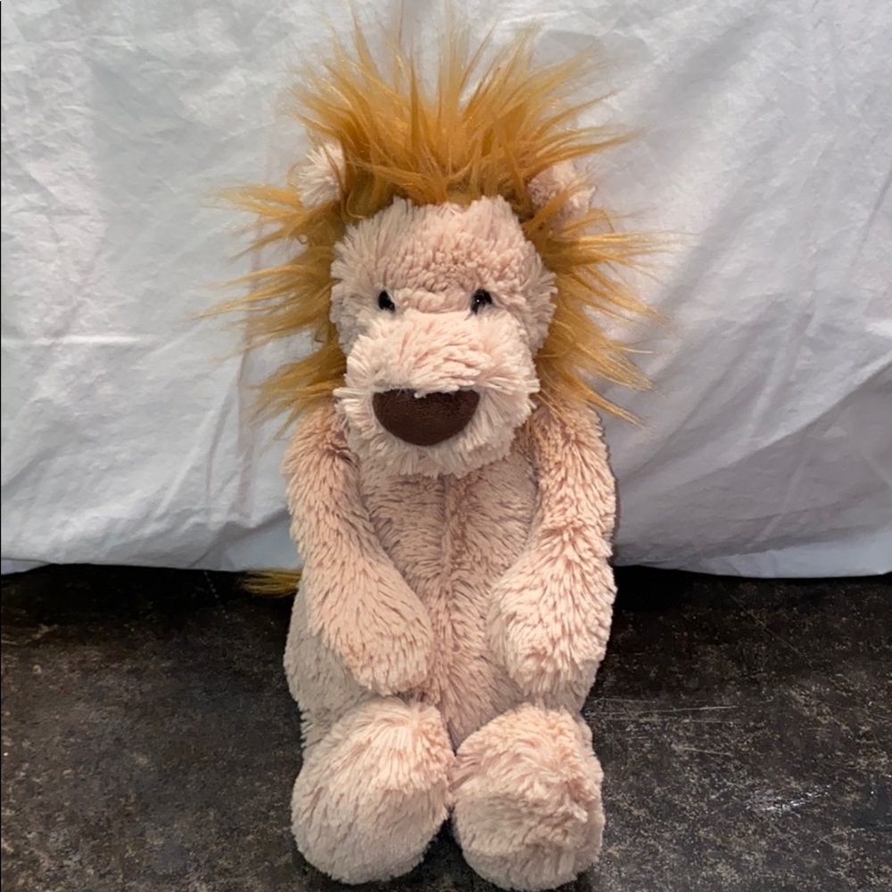 Jellycat London Bashful lion plush toy